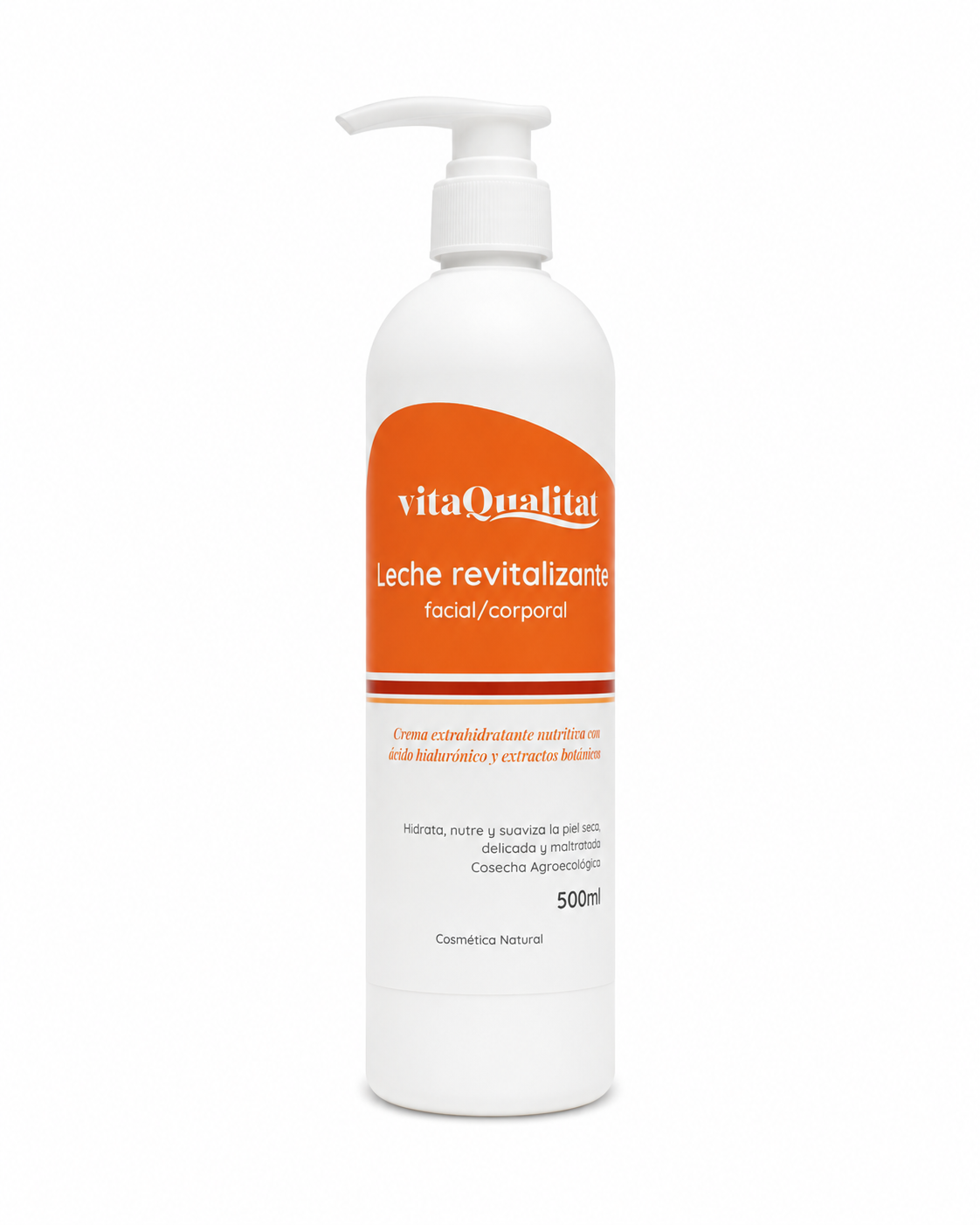 Leche Revitalizante | Crema Hidratante con Ácido Hialurónico