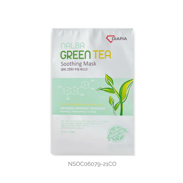 Mascarilla Calmante De Té Verde 23 mL X 10 Unid