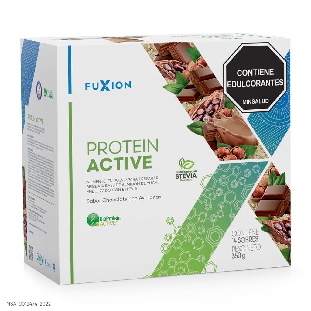 PROTEIN ACTIVE - CHOCOLATE CON AVELLANAS
